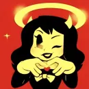Стикер Bendy