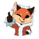 Стикер Лиса Алиса