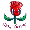 Стикер Аллая роза