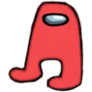 Стикер amogus