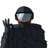 Стикер amongusass