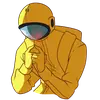 Стикер amongusass