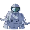Стикер amongusass