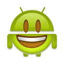 Стикер android robot emoji