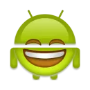 Стикер android robot emoji