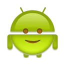 Стикер android robot emoji