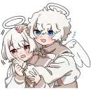 Стикер Ангельский мальчик