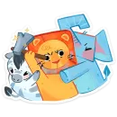 Стикер Животная братва