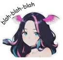 Стикер Lola chan