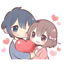 Anime boy and girl