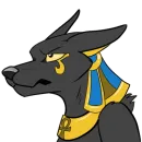 Стикер Anubis by Korrok