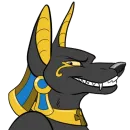 Стикер Anubis by Korrok