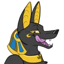 Стикер Anubis by Korrok