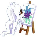 Стикер Ashley Arctic Fox