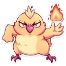 Стикер Пепелок