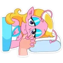 Стикер Астер