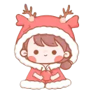 Стикер Kawaii