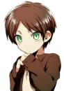 Стикер attack on titan chibi .saku