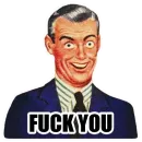 Стикер Awesome Man