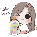 Стикер Baby Chubby Girl 6