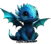 Стикер Baby Dragon 2024