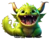 Стикер Baby Dragon 2024