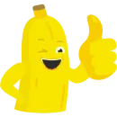 Стикер bad banana
