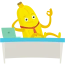 Стикер bad banana