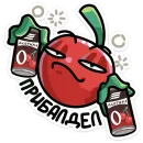 Стикер Темная тема с Балтикой