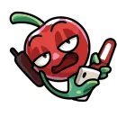 Стикер Темная тема с Балтикой Без Текста