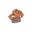 Стикер bananadog