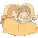Стикер because I like you