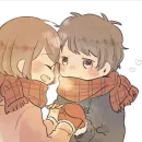 Стикер because I like you