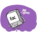 Стикер Running