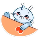 Стикер Бельчик без надписей