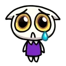 Стикер Беляночка!