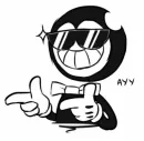 Стикер bendy