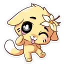 Стикер Бисквит и Ванилька