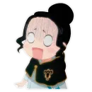 Стикер Black clover / Чёрный клевер