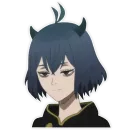 Стикер Black clover / Чёрный клевер