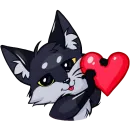 Стикер Паппи [Тёмненький]