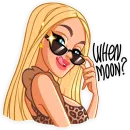 Стикер Blondychain