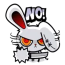 Стикер Bloody bunny