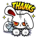 Стикер Bloody bunny