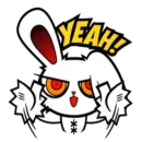 Стикер Bloody bunny