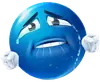 Стикер Blue Emotions