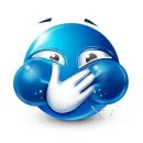 Blue faces