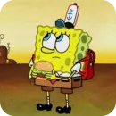 Стикер Губка Боб