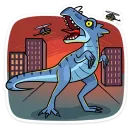 Стикер Брозавр