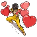 Стикер Bruce Lee